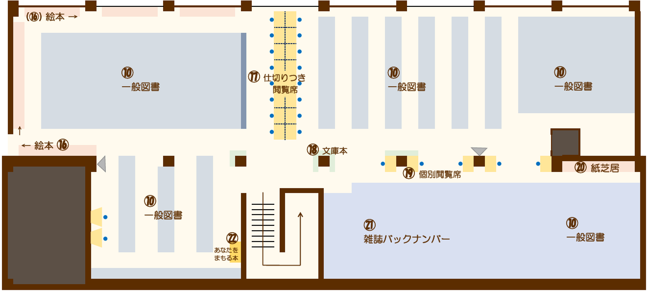 フロアガイド地下階